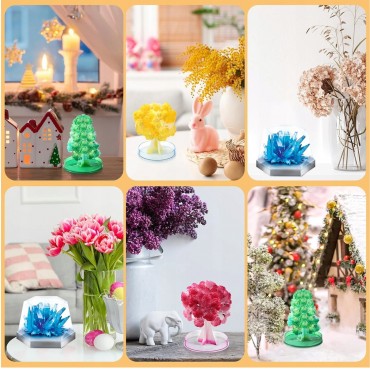 Ստեղծագործական հավաքածու բյուրեղյա կախարդական ծառ