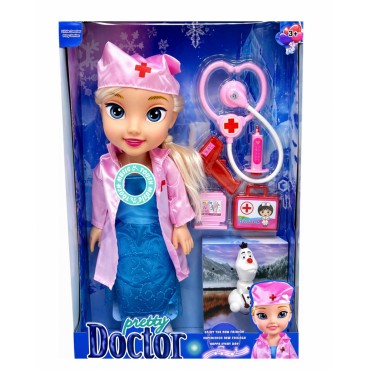 Pretty Doctor տիկնիկ բժշկական պարագաներով (3+)