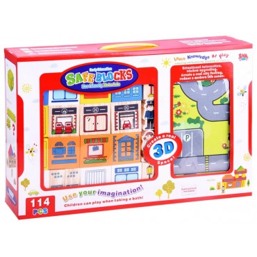 Կրթական երկկողմանի էկո փափուկ գորգ փազլ հավաքածու