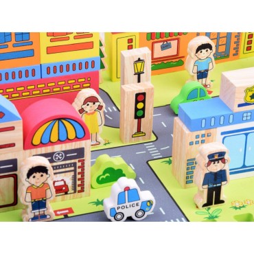 Կրթական երկկողմանի էկո փափուկ գորգ փազլ հավաքածու