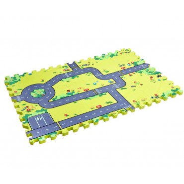 Կրթական երկկողմանի էկո փափուկ գորգ փազլ հավաքածու