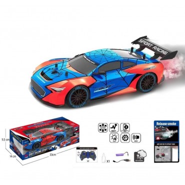 Spider RC դրիֆտ մեքենա ծխի էֆեկտով 