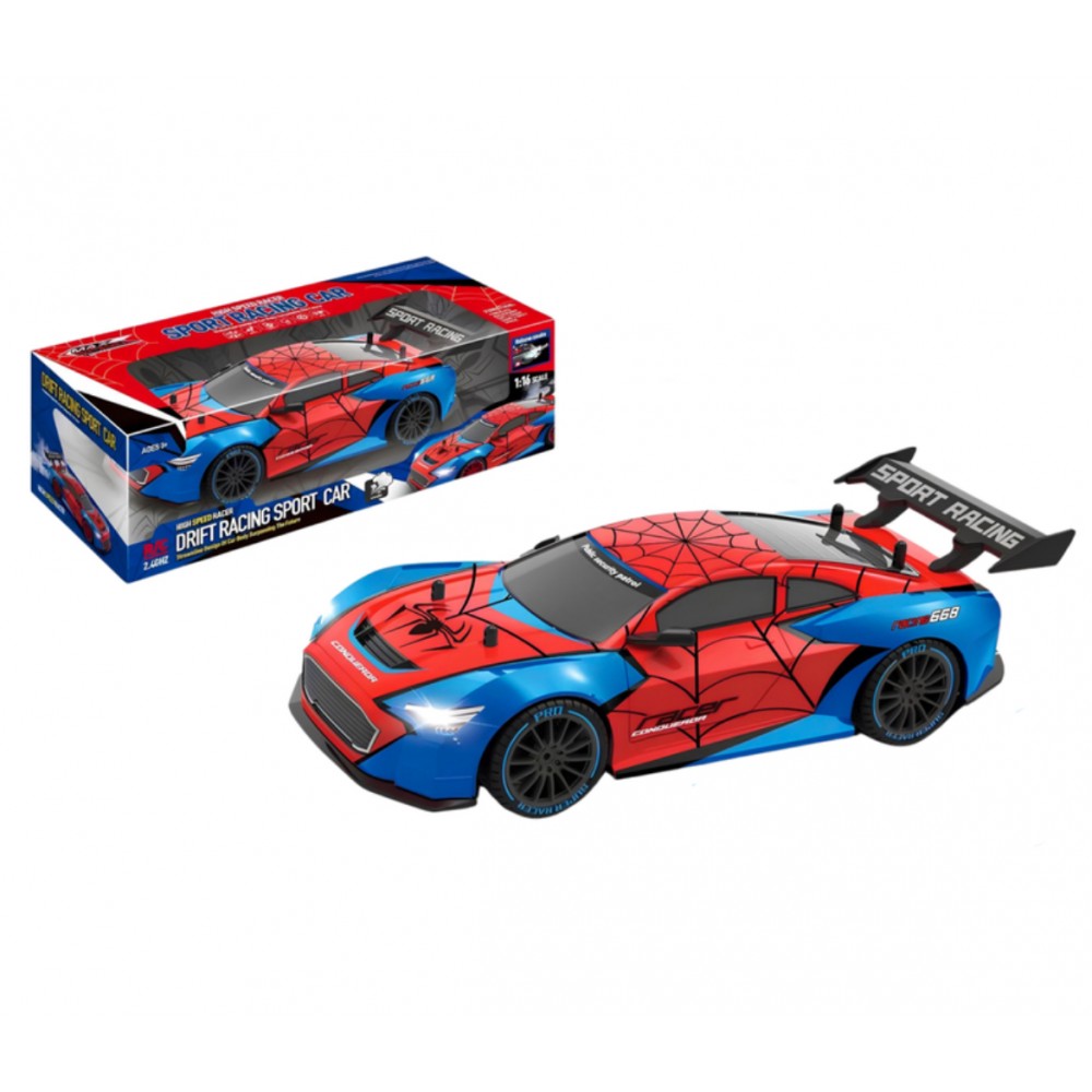 Spider RC դրիֆտ մեքենա ծխի էֆեկտով 