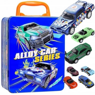 Alloy Car Series – Մետաղական մեքենաների հավաքածու՝ ճամպրուկով
