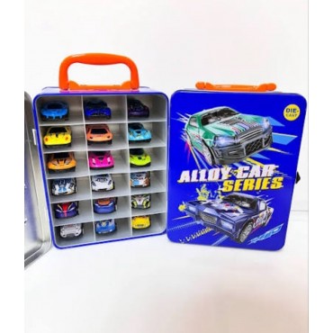 Alloy Car Series – Մետաղական մեքենաների հավաքածու՝ ճամպրուկով