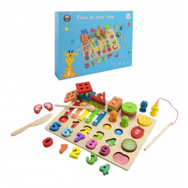 Փայտից զարգացնուղ խաղալիք