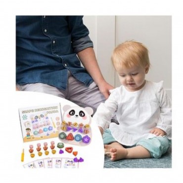 Փայտից զարգացնող խաղ  պանդայի տեսքով