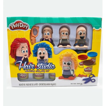 Play-Doy Hair Studio – Ստեղծագործական Վարսահարդարման Հավաքածու