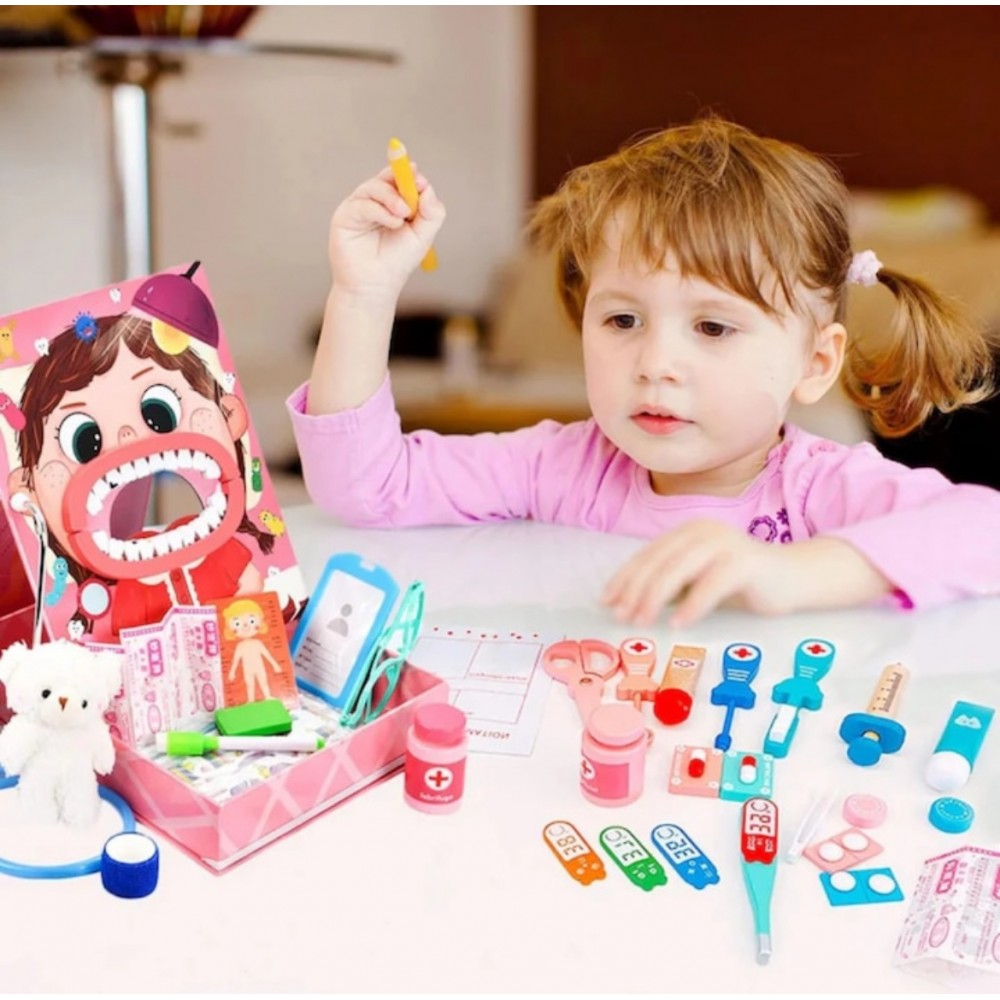 Փայտից Խաղ «Ատամնաբույժի Մոտ»