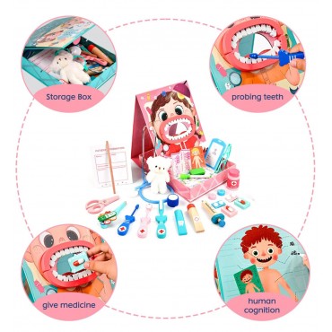 Փայտից Խաղ «Ատամնաբույժի Մոտ»