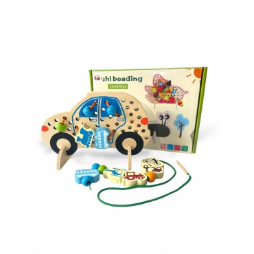 Փայտե ժանյակ «Մեքենա»