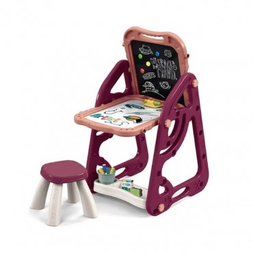 Երկկողմանի գրատախտակ մոլբերտ աթոռով