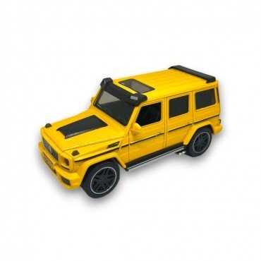 Դեղին Mercedes Brabus մեքենա