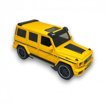 Դեղին Mercedes Brabus մեքենա