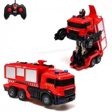 Fire Truck RC Robot- ջրցան մեքենա 