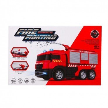 Fire Truck RC Robot- ջրցան մեքենա 