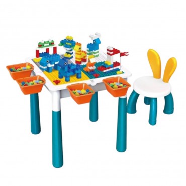 Կոնստրուկտոր սեղան աթոռ 100 դետալ 